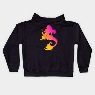 Basking Mermaid Kids Hoodie